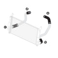 LB7 02-04 Silicone Hose And Clamp Kit Black PPE Diesel