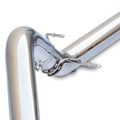 Exhaust Kit 4 Inch Cat Back Single Tip 3.0L Duramax - Pol/Blk