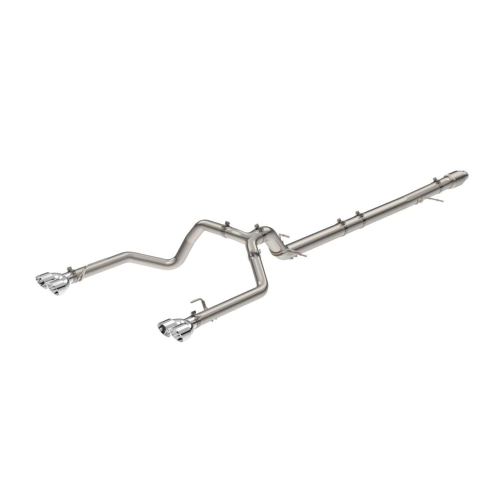 20-22 GM 3.0L Duramax 304 Stainless Steel DPF-Back Performance Exhaust Kit - Dual Exit-Raw Tubes, Polished Tips Pacific Performance Engineering
