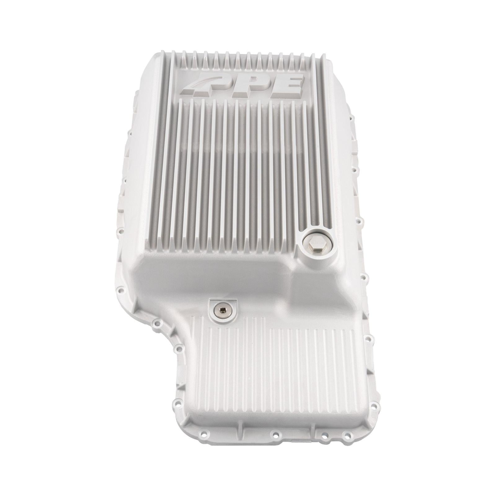 10R140 Deep Transmission Pan SuperDuty Gas 20-25 - Step Bottom-Raw Pacific Performance Engineering