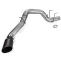 **Discontinued**Monster Exhaust System for 19-24 Ram 3500 6.7L Cummins Mega Cab Short Bed (DRW) Cerakote Black Tip Banks Power