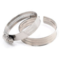 Hose Clamp with W-Style Inner Liner 2.75 Inch ID 52-76mm PPE Diesel 14.2mm PPE Diesel Wide