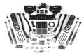 4 Inch Lift Kit w/ 4-Link Ram 3500 19-23 4WD Gas Without Factory Rear Overload Leaf NX2 Nitro Shocks