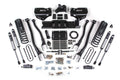 4 Inch Lift Kit w/ 4-Link Ram 3500 19-23 4WD Gas With Factory Rear Overload Leaf NX2 Nitro