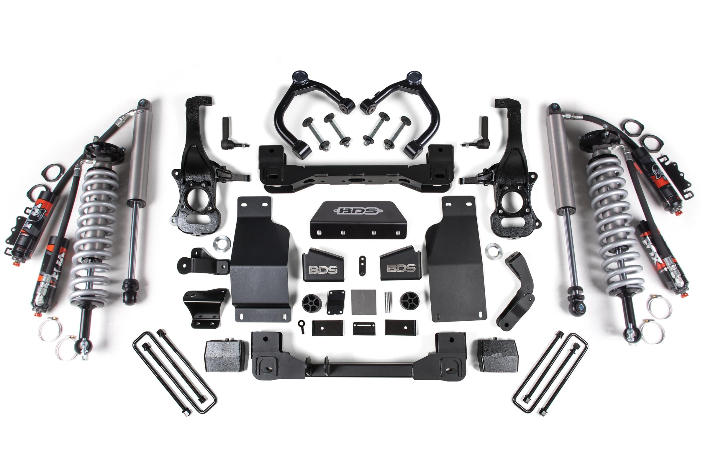 6 Inch Lift Kit FOX 2.5 Performance Elite Coil-Over Silverado/Sierra 1500 19-24 4WD Diesel Fox 2.0 Performance Shocks