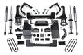 25-Up Silverado/Sierra 1500 4WD 4 Inch Suspension Lift Kit 3.0 Diesel / 2.7 Gas 3 Inch Rear Block Spacer Front NX2 Rear