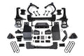 2025-Up Silverado/Sierra 1500 4WD 4 Inch Suspension Lift Kit w/ARC 3.0 Diesel / 2.7 Gas 3 Inch Rear Block Spacer Front BDS Suspension