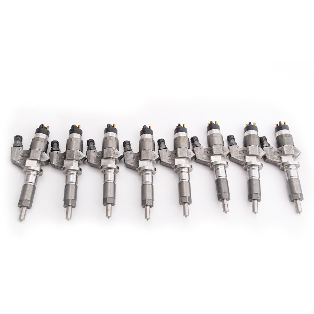 Chevy Duramax 01-04 LB7 Brand New 250% Over Injector Set (SAC Nozzles) Dynomite Diesel