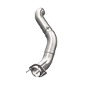 4 Inch Turbo Down Pipe For 11-15 Ford 6.7L Powerstroke Aluminized Steel EO Num. D-763-1 MBRP