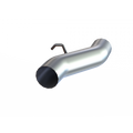 4 Inch Exhaust Pipe For 06-07 Silverado/Sierra 2500/3500 T409 Stainless Steel Regular Cab Adaptor Duramax MBRP
