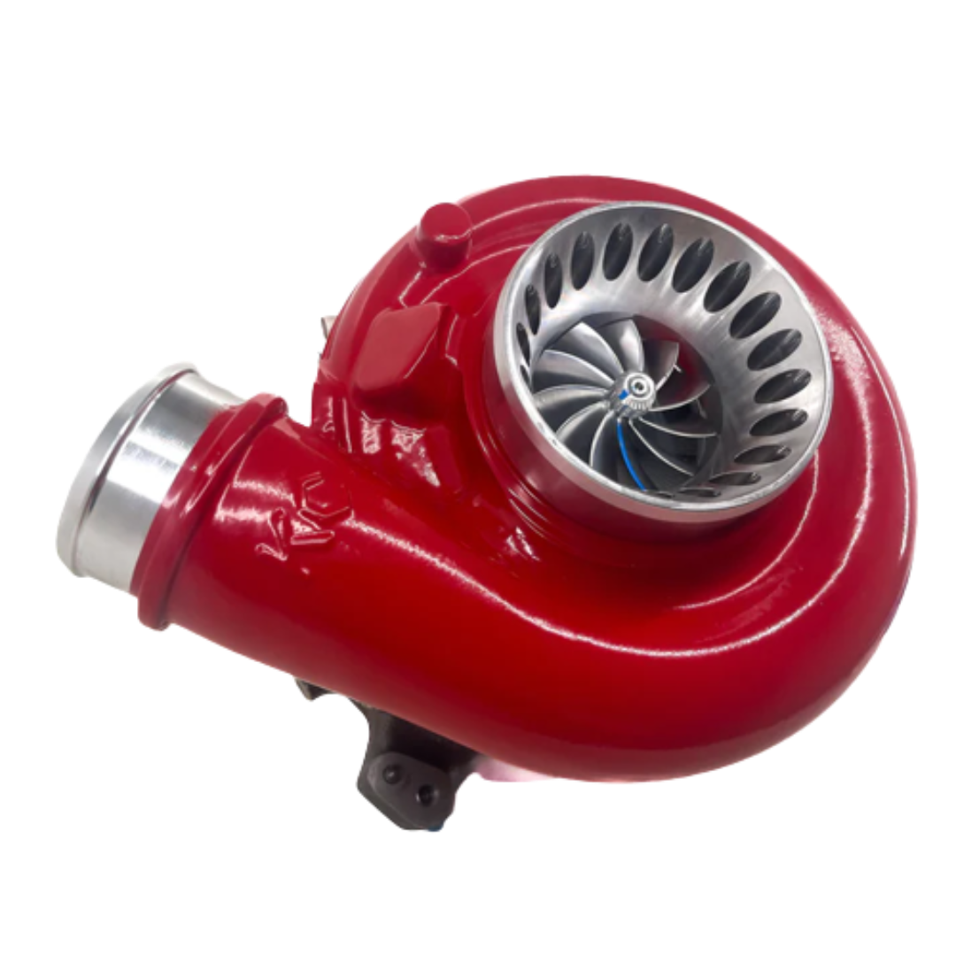 KC Jetfire Stage 1 Turbo (13 Blade, SPECIAL COVER - 6.0 Powerstroke (04-07)