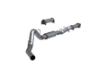 4 Inch Cat Back Exhaust System For 01-05 Silverado/Sierra 2500/3500 Duramax Ext/Crew Cab Single Side MBRP