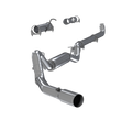 4 Inch Single Side Exhaust Pipe T304 Stainless Steel For 01-07 Silverado/Sierra 2500/3500 Duramax Extended/Crew Cab MBRP