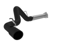4 Inch Filter Back Single Side Black Coated For 07-10 Silverado/Sierra 2500/3500 Duramax All LMM MBRP