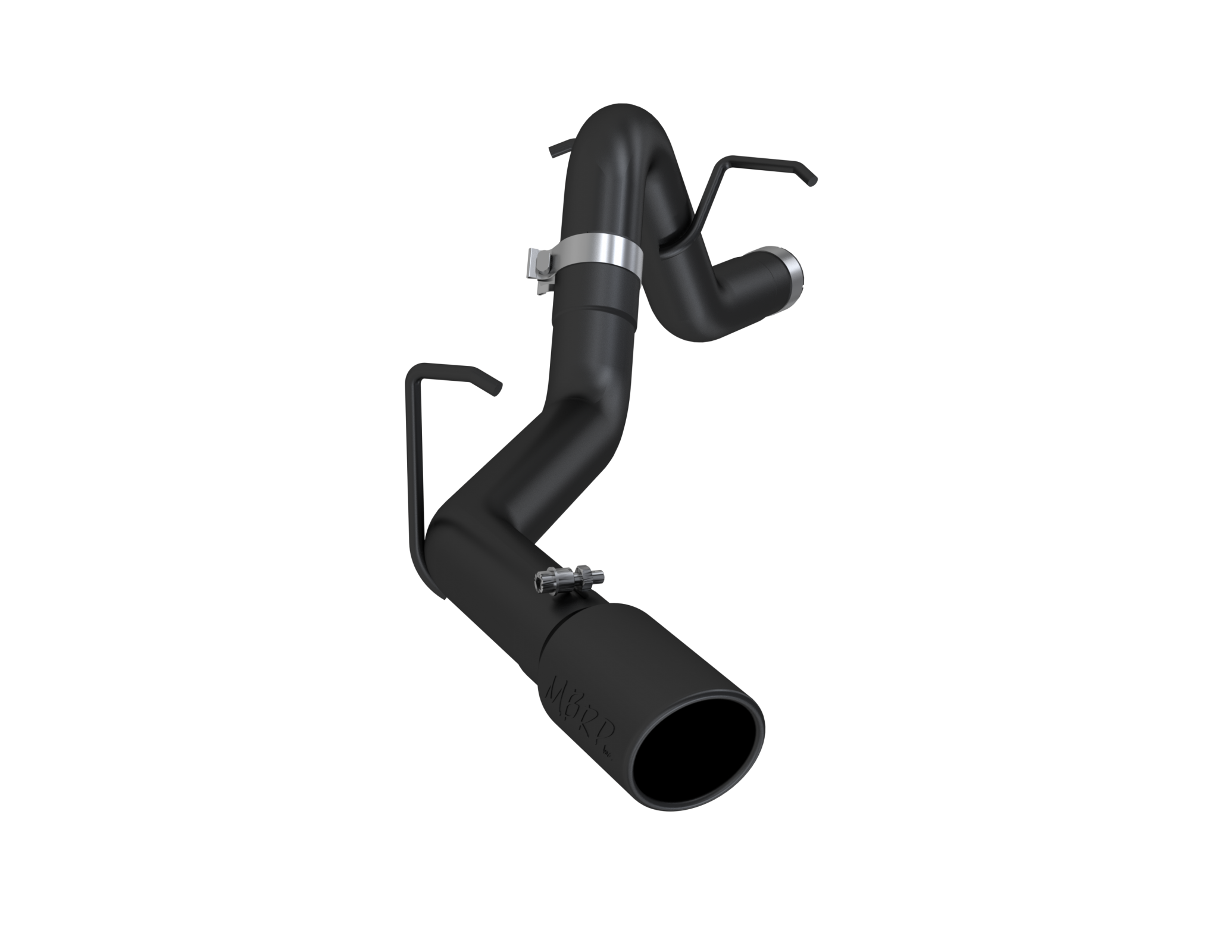 Colorado/Canyon 3 Inch Filter Back Single Side For 16-22 Colorado/Canyon Duramax 2.8L Armor Black For 16-22 Colorado/Canyon /Duramax 2.8L MBRP