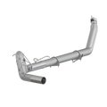 Dodge 4 Inch Turbo Back Single, No Muffler, Armor Plus For 98-02 Dodge Ram 2500/3500 Cummins MBRP