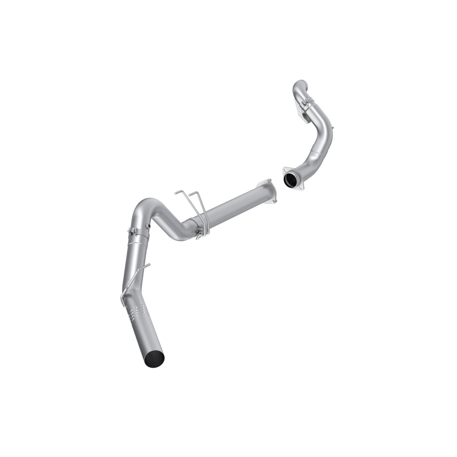 15-16 Ford F-250/ F-350/ F-450, 6.4L, CC/SC, Armor Lite 4-Inch Filter Back Single Side Exit with Downpipe MBRP